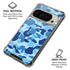 Light Blue Street Camo Pixel 9/9 Pro Clear Case